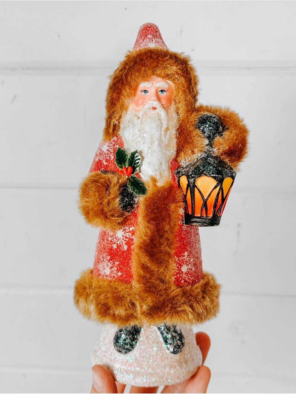 Kurt Adler Old World Santa Claus Figurine | Christmas Decor